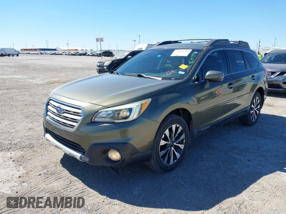 2015 Subaru Outback Limited with VIN 4S4BSBNCXF3259969, listed as a IAAI auction lot 41872999 with 144,442 mi miles and . Bid and sale history available at DreamBid. Image 2.