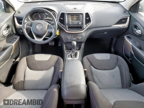 2018 Jeep Cherokee Latitude with VIN 1C4PJLCB2JD620255, listed as a Copart auction lot 62314325 with 72,798 mi miles and Salvage title. Bid and sale history available at DreamBid. Image 8.