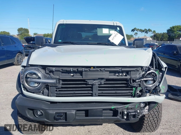 2024 Ford Bronco with VIN 1FMDE4CP3RLA28000, listed as a IAAI auction lot 41575878 with 11,631 mi miles and . Bid and sale history available at DreamBid. Image 12.