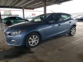 2016 Mazda 3 i Sport with VIN 3MZBM1J70GM323581, listed as a Copart auction lot 49866765 with 147,653 mi miles and Salvage Title. Bid and sale history available at DreamBid. Image 1.