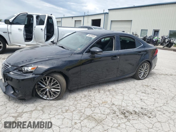 2014 Lexus IS 250 with VIN JTHBF1D2XE5011525, listed as a Copart auction lot 58239585 with 151,164 mi miles and Salvage title. Bid and sale history available at DreamBid. Image 1.