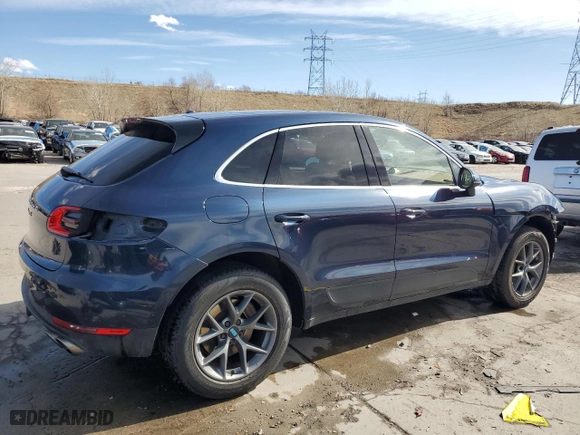 2016 Porsche Macan S with VIN WP1AB2A58GLB46058, listed as a Copart auction lot 48777345 with 87,500 mi miles and Salvage Title. Bid and sale history available at carsss.com. Image 3.