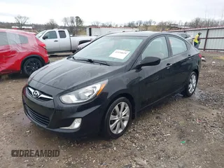 2013 Hyundai Accent GLS with VIN KMHCU4AE9DU379870, listed as a IAAI auction lot 41534029 with 102,610 mi miles. Bid and sale history available at carsss.com. Image 17.