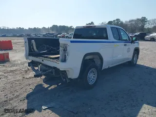 2023 GMC Sierra 1500 Pro with VIN 1GTRHAED9PZ107216, listed as a IAAI auction lot 41539341 with 14,086 mi miles. Bid and sale history available at carsss.com. Image 4.