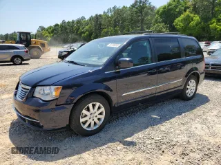 2016 Chrysler Town & Country Touring with VIN 2C4RC1BG4GR193560, listed as a Copart auction lot 53730055 with 132,552 mi miles and Salvage Title. Bid and sale history available at DreamBid. Image 1.