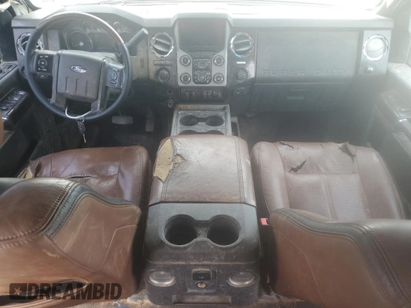 2015 Ford F-350 Platinum с VIN 1FT8W3BT8FEA20776, выставлен на аукционе Copart как лот 50872225 с пробегом 217 559 миль миль и Списание • Salvage title. История ставок и продаж доступна на DreamBid. Изображение 8.