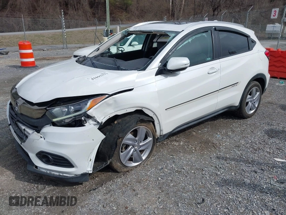 2020 Honda HR-V EX with VIN 3CZRU6H53LM708933, listed as a IAAI auction lot 41695577 with 92,703 mi miles. Bid and sale history available at carsss.com. Image 2.