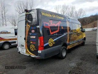 2023 Mercedes-Benz Sprinter with VIN W1Y5KDHY6PT122187, listed as a Copart auction lot 81495314 with 66,114 mi miles and Salvage Title. Bid and sale history available at DreamBid. Image 3.
