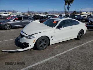 2015 BMW 4 Series 428i with VIN WBA3N7C50FK222157, listed as a Copart auction lot 87551365 with Not Provided miles and Salvage Title. Bid and sale history available at carsss.com. Image 1.
