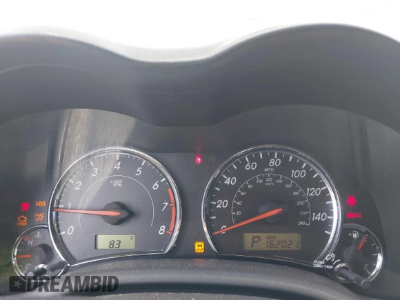 2012 Toyota Corolla L with VIN 5YFBU4EE4CP015927, listed as a IAAI auction lot 41924742 with 162,021 mi miles and . Bid and sale history available at DreamBid. Image 7.