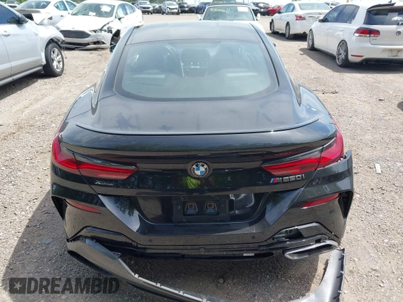 2019 BMW 8 Series M850i xDrive with VIN WBABC4C59KBU96788, listed as a IAAI auction lot 42286659 with 26,913 mi miles and . Bid and sale history available at DreamBid. Image 16.
