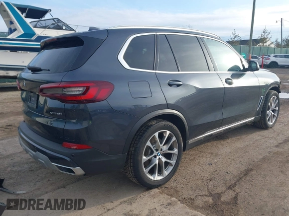 2020 BMW X5 xDrive40i with VIN 5UXCR6C07L9C57434, listed as a IAAI auction lot 41752267 with 41,790 mi miles. Bid and sale history available at carsss.com. Image 4.