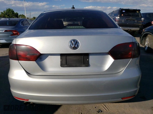 2012 Volkswagen Jetta SE with VIN 3VWDX7AJ4CM077031, listed as a Copart auction lot 67516484 with 201,024 mi miles and Salvage title. Bid and sale history available at DreamBid. Image 6.