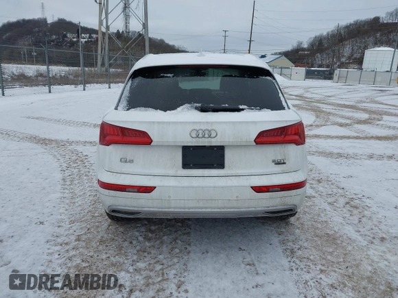 2018 Audi Q5 Prestige with VIN WA1CNAFY9J2171198, listed as a IAAI auction lot 41640282 with 37,208 mi miles. Bid and sale history available at carsss.com. Image 17.