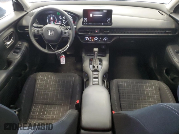 2024 Honda HR-V LX with VIN 3CZRZ2H37RM761118, listed as a Copart auction lot 60245595 with 17,427 mi miles and Salvage title. Bid and sale history available at DreamBid. Image 8.