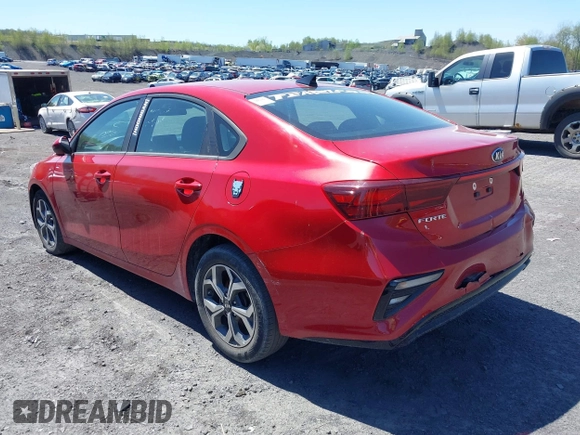 2021 Kia Forte LXS with VIN 3KPF24AD6ME299861, listed as a IAAI auction lot 42146614 with 54,896 mi miles. Bid and sale history available at carsss.com. Image 3.