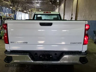 2020 Chevrolet Silverado 1500 Work Truck with VIN 3GCNWAEF6LG387614, listed as a Copart auction lot 45929705 with 1,824 mi miles and Clean Title. Bid and sale history available at DreamBid. Image 6.