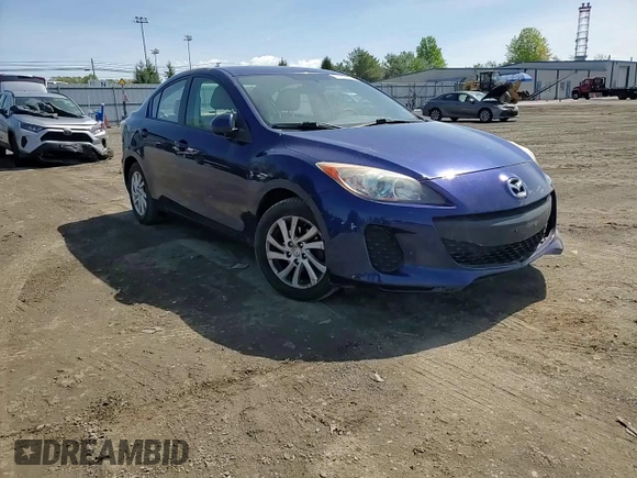 2012 Mazda 3 i Touring with VIN JM1BL1V83C1651660, listed as a Copart auction lot 55129155 with 112,782 mi miles and Salvage Title. Bid and sale history available at DreamBid. Image 13.