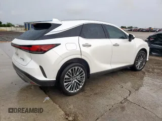 2024 Lexus RX 450h+ Luxury with VIN JTJCJMGA8R2011729, listed as a Copart auction lot 55692615 with Not provided miles and Salvage title. Bid and sale history available at DreamBid. Image 3.