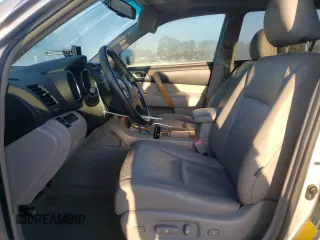2009 Toyota Highlander Limited with VIN JTEEW44A492028718, listed as a Copart auction lot 48860015 with 145,886 mi miles and Salvage title. Bid and sale history available at DreamBid. Image 7.
