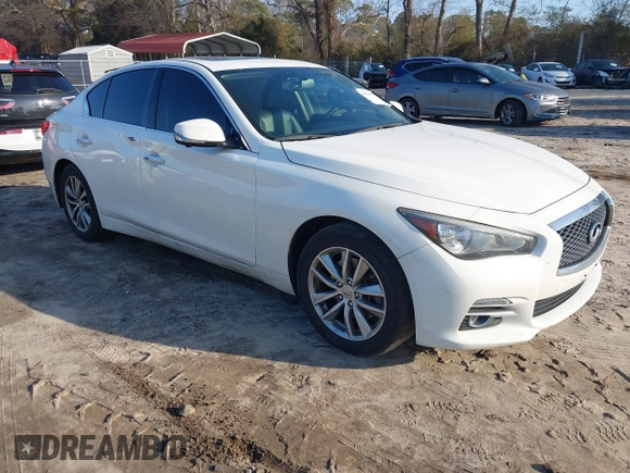2017 Infiniti Q50 2.0t Premium with VIN JN1CV7AR7HM681933, listed as a IAAI auction lot 41514675 with 102,310 mi miles. Bid and sale history available at carsss.com. Image 1.