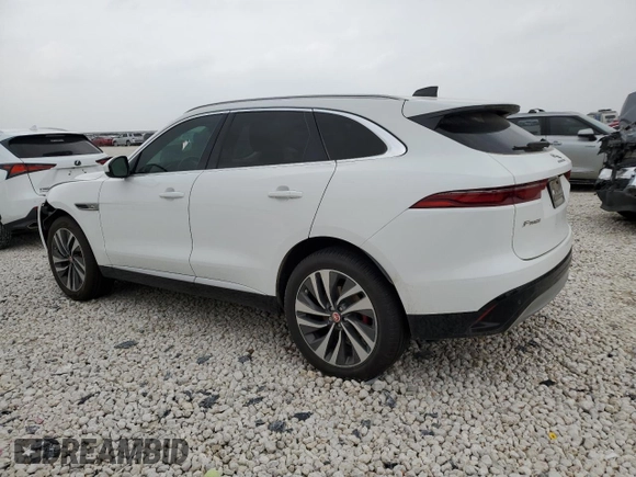 2022 Jaguar F-Pace S z VIN SADCJ2EX6NA702096, wystawiony jako Copart lot #51251345 z przebiegiem 56 512 mil mil oraz Szkoda całkowita • Salvage title. Historia ofert i sprzedaży dostępna na DreamBid. Obrazek 2.