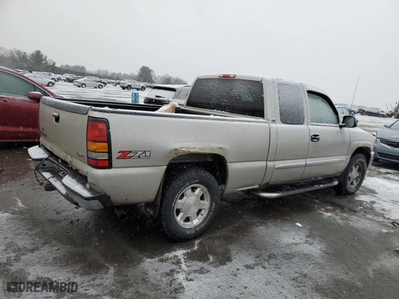 2006 GMC Sierra 1500 SLE1 with VIN 1GTEK19Z66Z203924, listed as a Copart auction lot 88904515 with 196,555 mi miles and Salvage Title. Bid and sale history available at carsss.com. Image 3.
