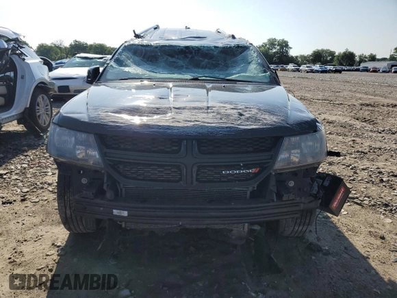 2017 Dodge Journey Crossroad Plus with VIN 3C4PDCGB8HT534860, listed as a Copart auction lot 55526345 with Not provided miles and Salvage title. Bid and sale history available at DreamBid. Image 5.