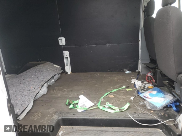 2019 Ford Transit with VIN 1FTYE1CM6KKB06789, listed as a Copart auction lot 44829875 with 98,252 mi miles and Salvage Title. Bid and sale history available at DreamBid. Image 11.