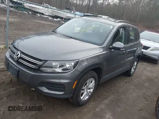 2017 Volkswagen Tiguan S with VIN WVGBV7AX5HK028788, listed as a IAAI auction lot 41699615 with 113,608 mi miles and . Bid and sale history available at DreamBid. Image 18.