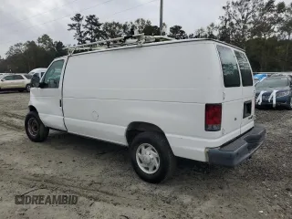 2010 Ford Econoline Cargo Commercial with VIN 1FTNE2EL8ADA54016, listed as a Copart auction lot 81127704 with 190,219 mi miles and Salvage title. Bid and sale history available at DreamBid. Image 2.