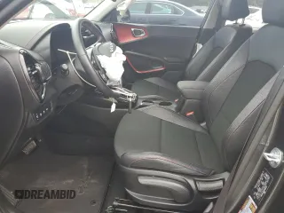 2023 Kia Soul GT-Line with VIN KNDJ53AU8P7882125, listed as a Copart auction lot 47674715 with 19,914 mi miles and Salvage Title. Bid and sale history available at carsss.com. Image 7.