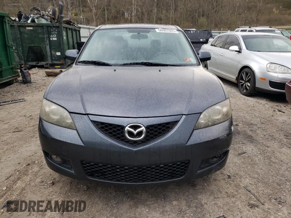 2009 Mazda Mazda3 i Touring Value with VIN JM1BK32F091217612, listed as a Copart auction lot 50907665 with 167,872 mi miles and Salvage Title. Bid and sale history available at carsss.com. Image 5.