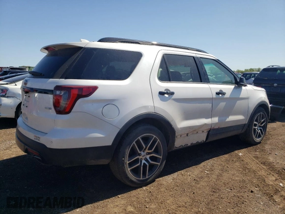 2016 Ford Explorer Sport z VIN 1FM5K8GT3GGA81426, wystawiony jako Copart lot #58426145 z przebiegiem 121 721 mil mil oraz Czysty tytuł • Clean title. Historia ofert i sprzedaży dostępna na DreamBid. Obrazek 3.