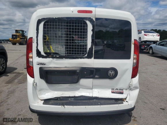 2018 Ram ProMaster City Wagon SLT with VIN ZFBERFBB6J6L51736, listed as a Copart auction lot 57203774 with 172,255 mi miles and Salvage Title. Bid and sale history available at carsss.com. Image 6.