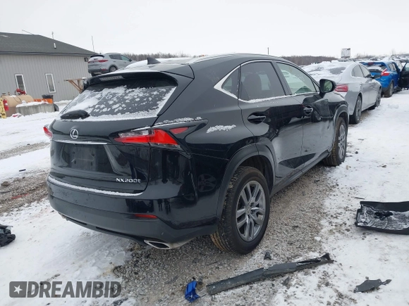 2016 Lexus NX 200t with VIN JTJBARBZ5G2067467, listed as a IAAI auction lot 41315448 with 137,303 mi miles and . Bid and sale history available at DreamBid. Image 4.