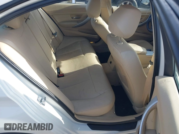 2012 BMW 3 Series 328i with VIN WBA3A5C53CF346962, listed as a IAAI auction lot 42543219 with 58,485 mi miles and . Bid and sale history available at DreamBid. Image 8.