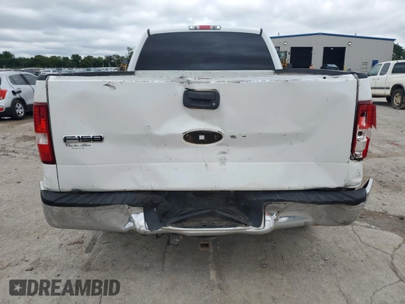 2006 Ford F-150 XLT z VIN 1FTPX125X6NA77978, wystawiony jako Copart lot #58859995 z przebiegiem Nie podano mil oraz Nie do naprawy • Non repairable. Historia ofert i sprzedaży dostępna na DreamBid. Obrazek 6.