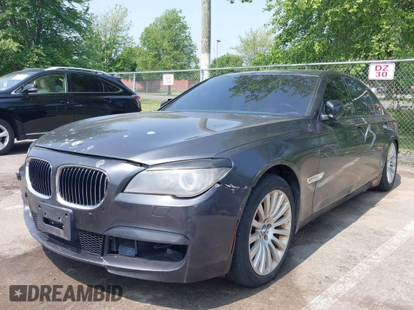 2010 BMW 7 Series 750Li with VIN WBAKB8C50ACY64262, listed as a IAAI auction lot 42433667 with 121,008 mi miles and . Bid and sale history available at DreamBid. Image 2.