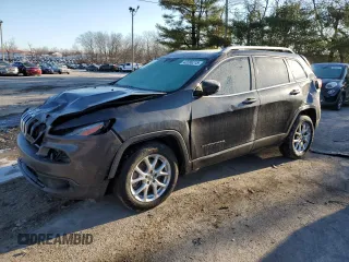 2015 Jeep Cherokee Latitude with VIN 1C4PJLCB9FW518043, listed as a Copart auction lot 42286215 with 119,837 mi miles and Salvage Title. Bid and sale history available at carsss.com. Image 1.