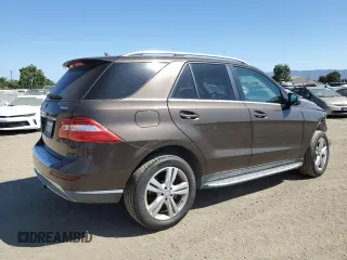 2013 Mercedes-Benz M 350 with VIN 4JGDA5HB6DA207263, listed as a Copart auction lot 62789685 with 82,378 mi miles and Salvage title. Bid and sale history available at DreamBid. Image 3.