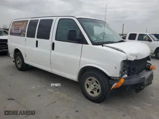 2005 Chevrolet Express Cargo Van with VIN 1GCFG15T251176760, listed as a Copart auction lot 42026255 with 265,846 mi miles and Salvage Title. Bid and sale history available at carsss.com. Image 4.