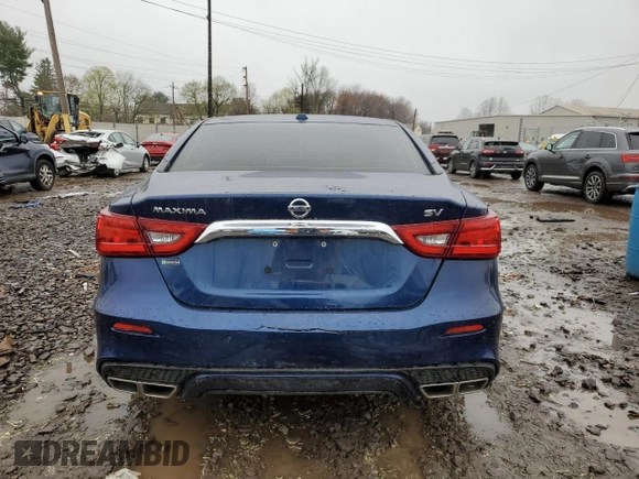 2021 Nissan Maxima SV with VIN 1N4AA6CVXMC503489, listed as a Copart auction lot 51857425 with Not Provided miles and Salvage Title. Bid and sale history available at DreamBid. Image 6.