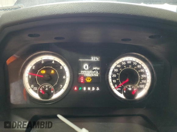 2018 Ram 1500 Express with VIN 1C6RR6FT4JS330660, listed as a Copart auction lot 47839455 with 130,605 mi miles and Salvage title. Bid and sale history available at DreamBid. Image 9.