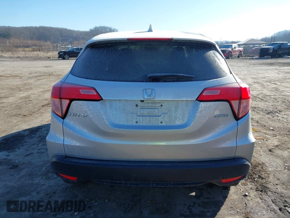 2016 Honda HR-V EX with VIN 3CZRU6H55GM716666, listed as a IAAI auction lot 41685798 with 65,266 mi miles. Bid and sale history available at carsss.com. Image 16.