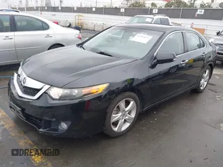 2010 Acura TSX with VIN JH4CU2F6XAC015242, listed as a IAAI auction lot 41735075 with 55,417 mi miles. Bid and sale history available at carsss.com. Image 2.