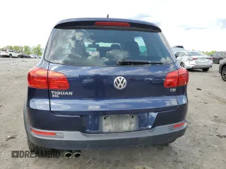 2016 Volkswagen Tiguan SEL with VIN WVGAV7AXXGW555809, listed as a Copart auction lot 55177805 with 40,676 mi miles and Salvage Title. Bid and sale history available at DreamBid. Image 6.