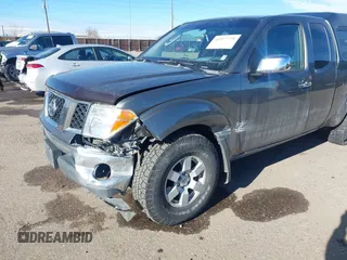 2005 Nissan Frontier SE with VIN 1N6AD06W35C438972, listed as a IAAI auction lot 41277771 with 120,778 mi miles and . Bid and sale history available at DreamBid. Image 6.
