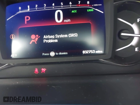 2022 Honda Passport TrailSport with VIN 5FNYF8H61NB000381, listed as a IAAI auction lot 41417954 with 32,753 mi miles and . Bid and sale history available at DreamBid. Image 15.