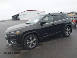 2019 Jeep Cherokee Limited with VIN 1C4PJMDX7KD418271, listed as a IAAI auction lot 41679371 with 53,914 mi miles. Bid and sale history available at carsss.com. Image 18.